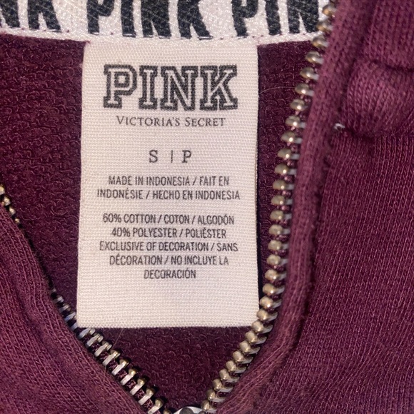 vs PINK quarter zip hoodie - Picture 2 of 2